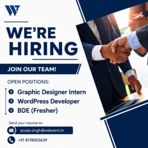 Advertisement banner for professional career openings