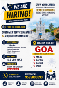 Job opportunity advertisement showing position details and criteria